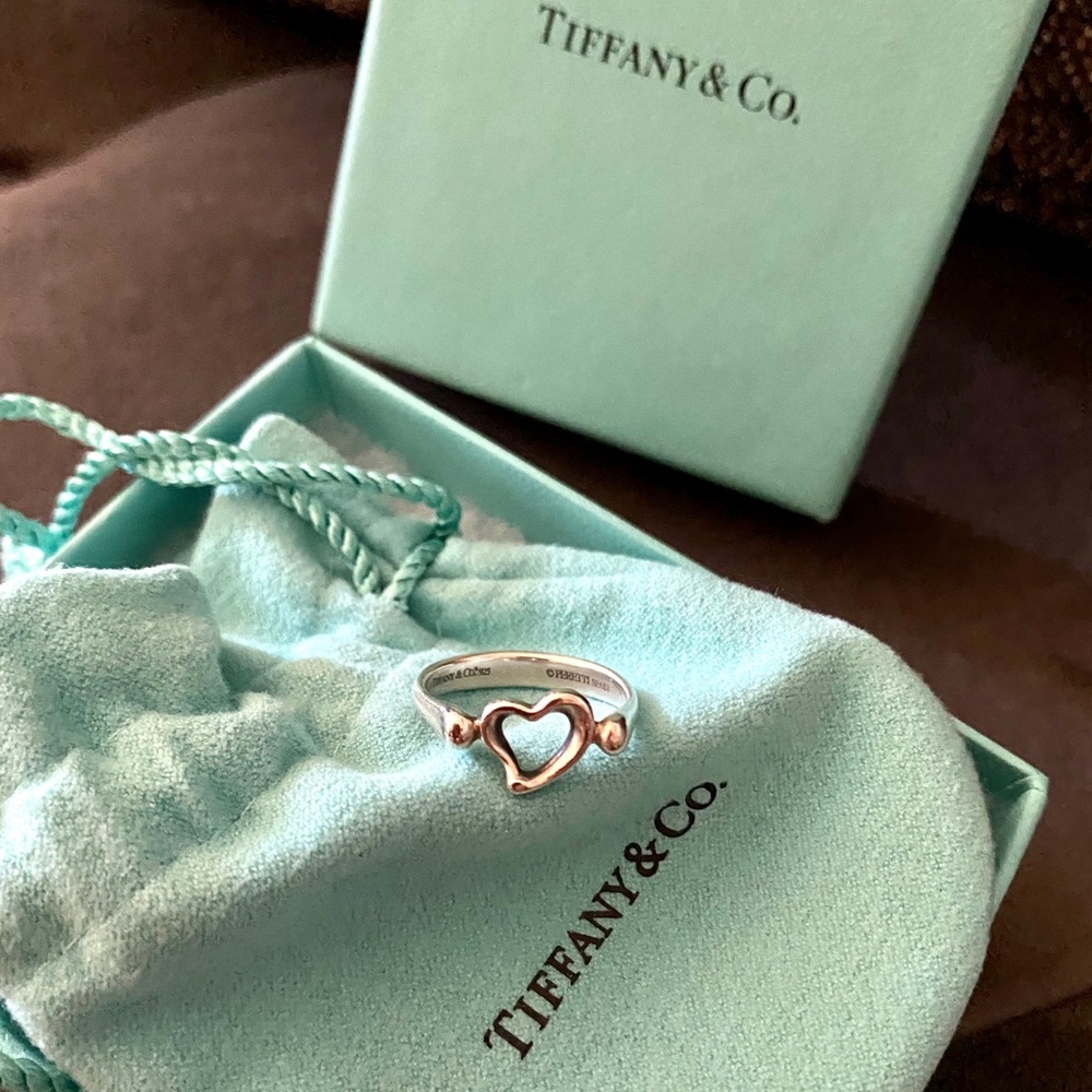Tiffany & CO Open heart ring